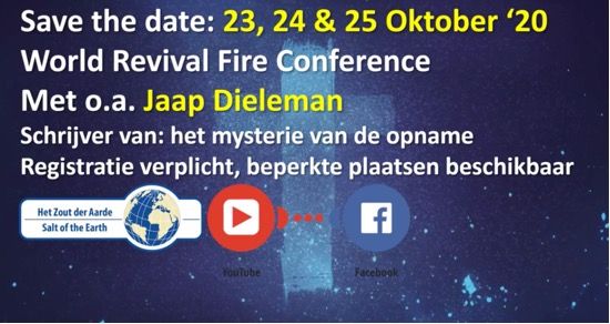 World Revival Fire Conference 2020 23- 24 -25 oktober